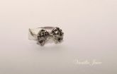 Anel Laço com strass 20