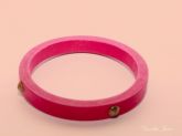 Pulseira Pink com Spikes